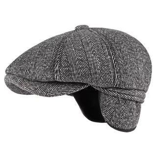 Casquette à Chevrons à Cache-oreilles
