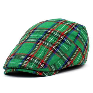 Casquette à Carreaux Festive