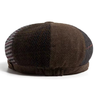 Casquette en Laine Patchwork