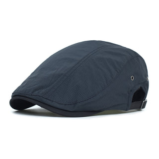 Casquette Rayée en Coton