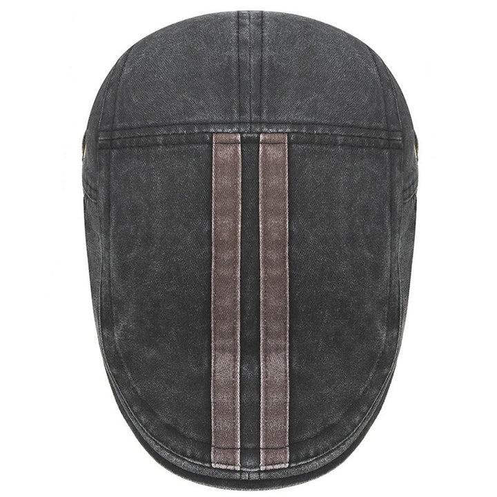 Casquette en Denim Rayé