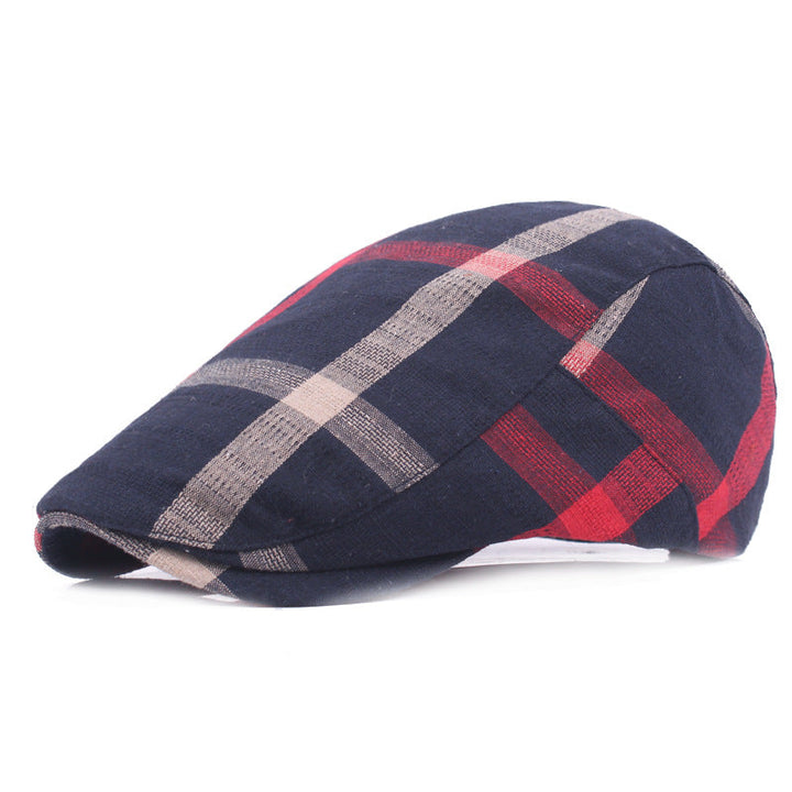 Casquette à Carreaux Vintage