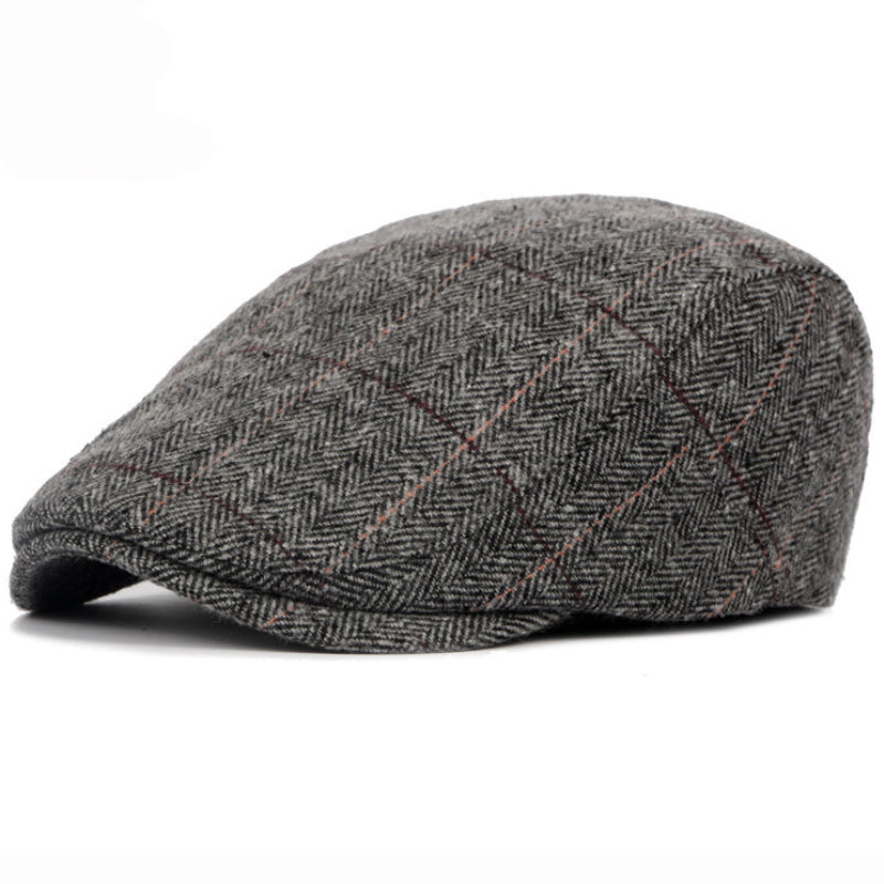 Casquette Rayée à Chevrons