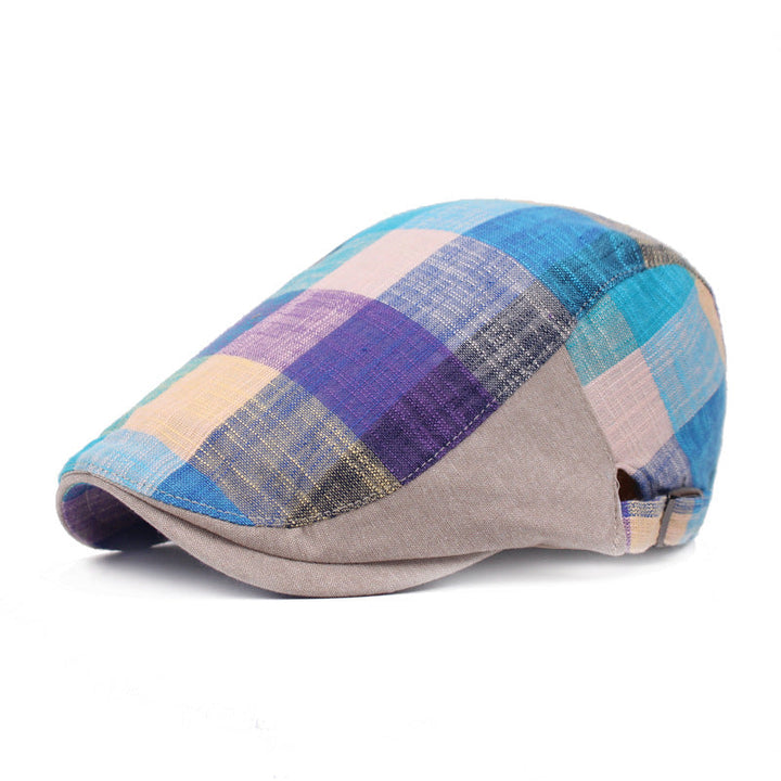 Casquette à Carreaux Vintage