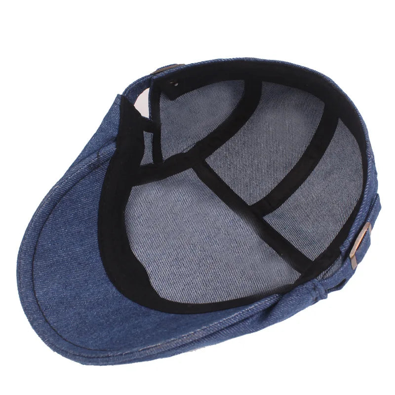 Casquette en Denim Brut