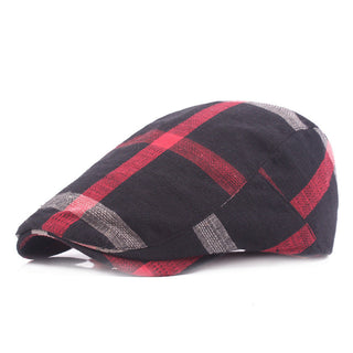 Casquette à Carreaux Vintage