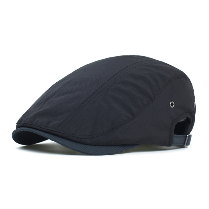 Casquette Rayée en Coton