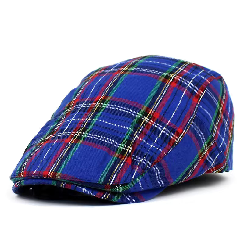 Casquette à Carreaux Festive