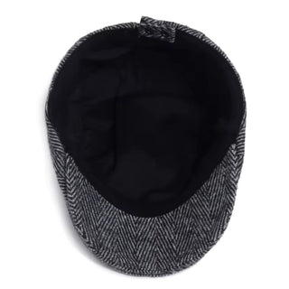 Casquette en Laine à Chevrons