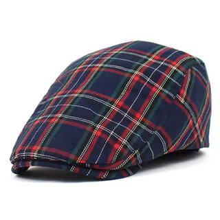Casquette à Carreaux Festive