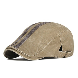 Casquette en Denim Rayé