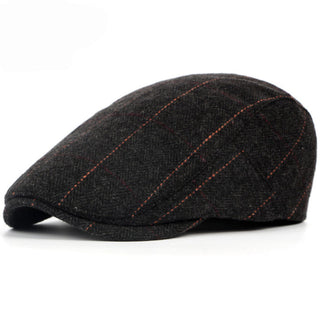 Casquette Rayée à Chevrons