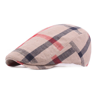 Casquette à Carreaux Vintage
