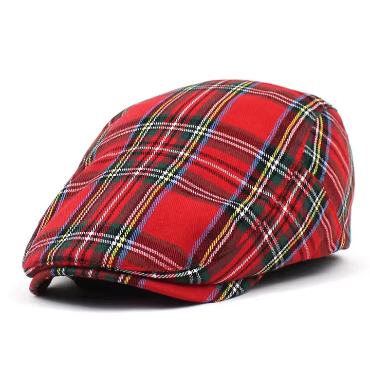 Casquette à Carreaux Festive