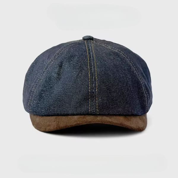 Casquette Ouvrier en Denim