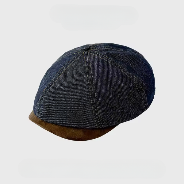 Casquette Ouvrier en Denim